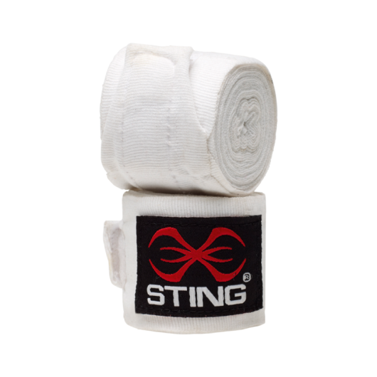 4m Elasticised Hand Wraps White