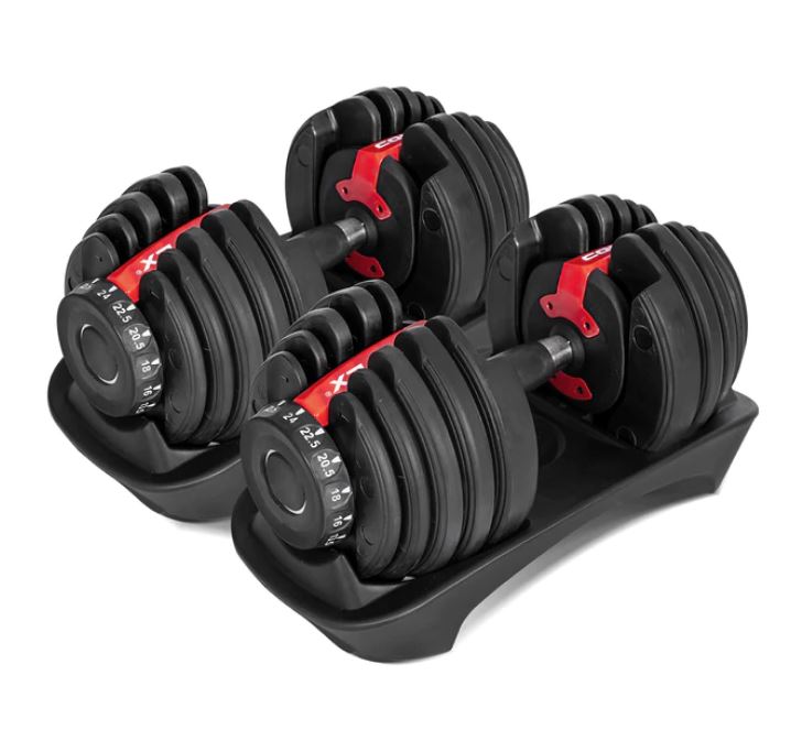 2.5-24KG Cortex Adjustable Dumbbell Pair *ON SPECIAL*