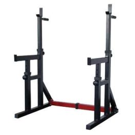 Bodyworx Adjustable Squat Rack and Dip Stand
