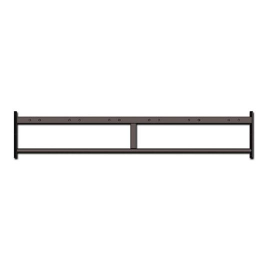 Bodyworx Long Chin-Up Bar Square + Round (32mm)
