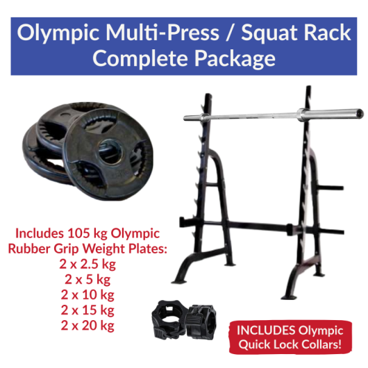 Olympic Squat Rack Package