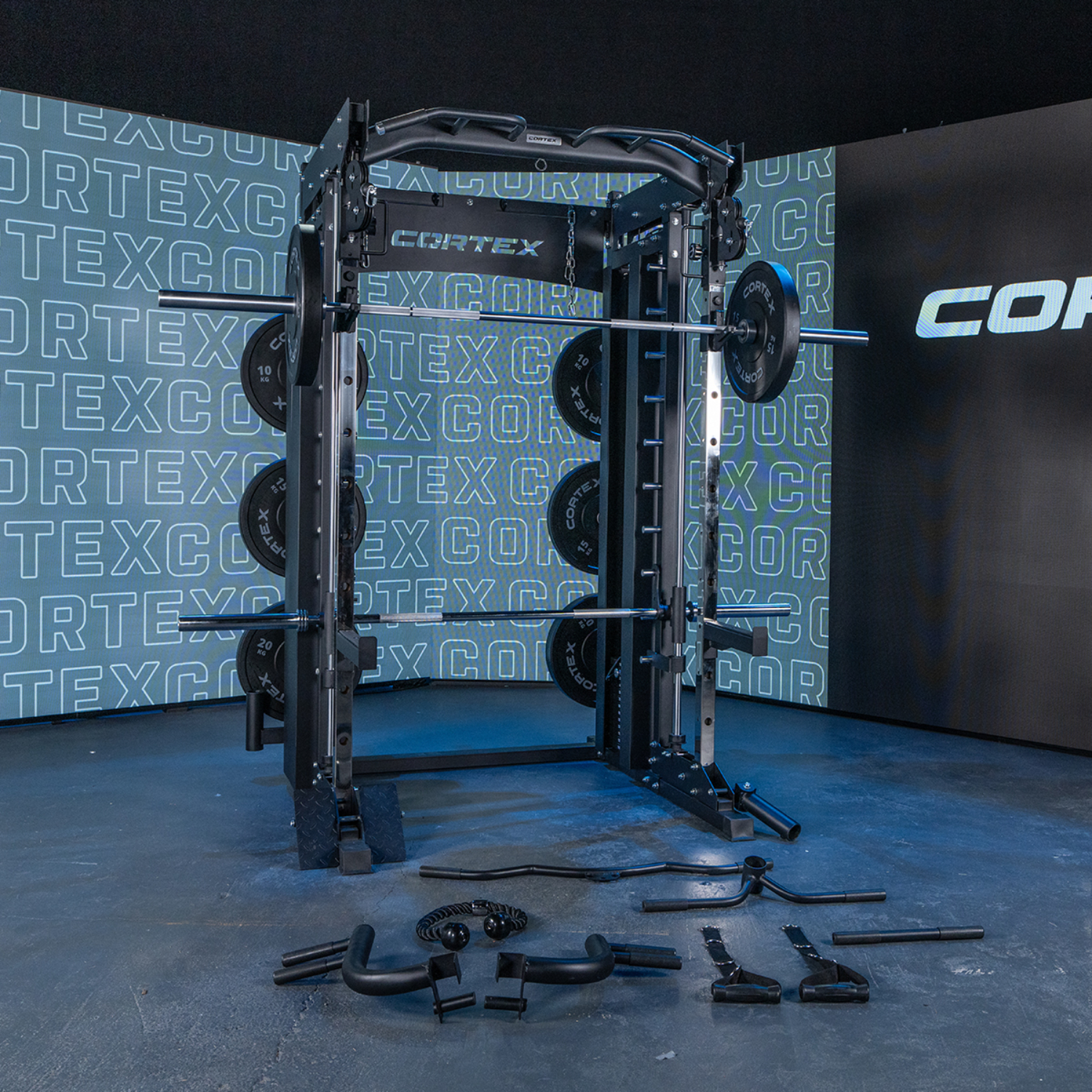 CORTEX SM-26 6-IN-1 POWER RACK AND SMITH MACHINE *LIMITED STOCK LEFT* - Image 4
