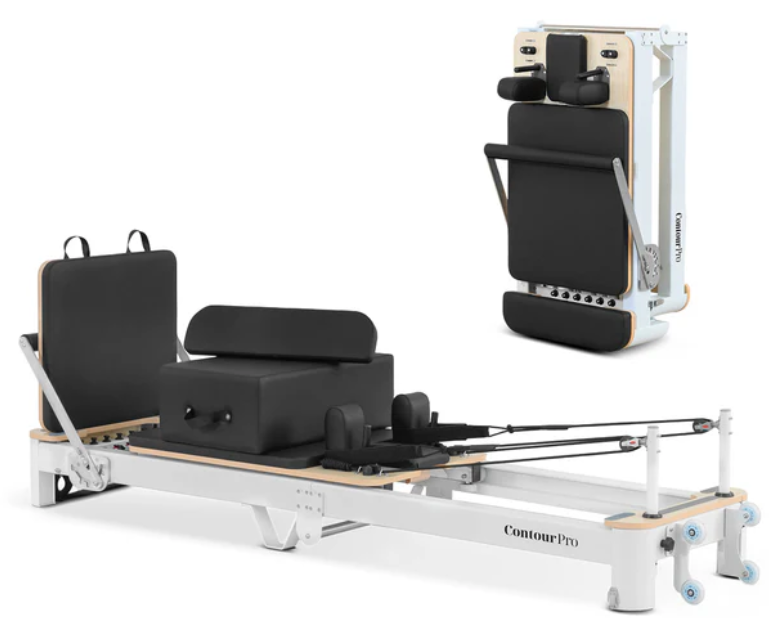 LIFESPAN CONTOUR PRO FOLDING ALUMINIUM PILATES MACHINE (BLACK) *NEW MODEL, ARRIVING SOON* - Image 2