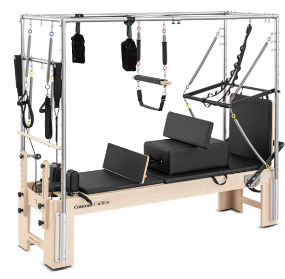 LIFESPAN COUNTOUR CADILLAC PILATES REFORMER WITH FULL TRAPEZE TABLE - Image 2