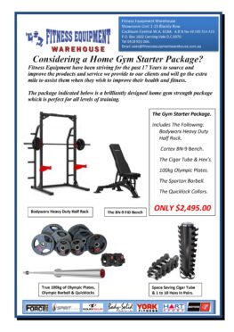 BODYWORX HALF RACK PRO HOME GYM PACKAGE *JUST ARRIVED*